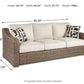 Beachcroft Beachcroft Nuvella Sofa with Coffee and End Table