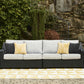 Beachcroft 2-Piece Outdoor Loveseat with Cushion
