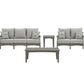 Visola Outdoor Sofa and Loveseat Set