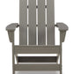Visola Outdoor Adirondack Chair Set with End Table