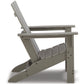 Visola Outdoor Adirondack Chair Set with End Table