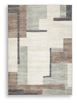 Larkport Washable Area Rug