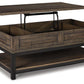 Johurst Coffee Table with Lift Top