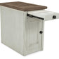 Bolanburg Chairside End Table with USB Ports & Outlets