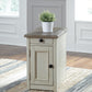 Bolanburg Chairside End Table with USB Ports & Outlets