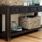 Gavelston Sofa/Console Table