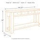Gavelston Sofa/Console Table