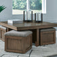 Boardernest Coffee Table with 4 Stools