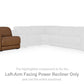 Magic Man 5-Piece Power Reclining Sectional