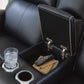 5Z-Comfort Power Reclining Loveseat with Console