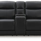 5Z-Comfort Power Reclining Loveseat with Console