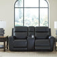5Z-Comfort Power Reclining Loveseat with Console