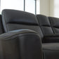 5Z-Comfort Power Reclining Loveseat with Console