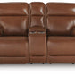 Healy Pier Power Reclining Loveseat with Console