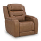 Knightington Power Recliner with Audio Seating