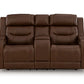 Knightington Power Reclining Loveseat with Audio Seating