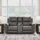 Bleckley Power Reclining Loveseat with Console