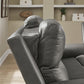 Bleckley Power Reclining Loveseat with Console