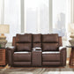 Bleckley Power Reclining Loveseat with Console