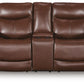Next Move Power Reclining Loveseat with Console