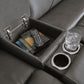 5Z - Pittson Power Reclining Sectional Loveseat with Console