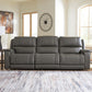 5Z - Pittson Power Sectional Reclining Sofa