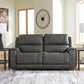 5Z - Pittson Power Reclining Sectional Loveseat