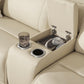 Double Deal Reclining Sectional with Console