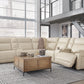 Double Deal Reclining Sectional with 2 Consoles