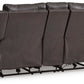 Boxmere Power Reclining Loveseat with Console