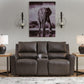 Boxmere Power Reclining Loveseat with Console
