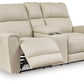 Dahlmoore Power Reclining Loveseat with Console