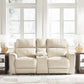 Dahlmoore Power Reclining Loveseat with Console