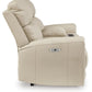 Dahlmoore Power Reclining Loveseat with Console