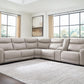 Gravier Power Reclining Sectional with Storage Console