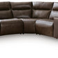 ModZ Power Reclining Sectional with Audio Consoles