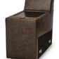 ModZ Power Reclining Sectional Loveseat with Audio Console
