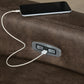 ModZ Power Reclining Sectional with Audio Console