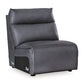 ModZ Power Reclining Sectional with Audio Console