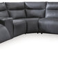 ModZ Power Reclining Sectional with Audio Console