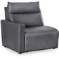 ModZ Power Reclining Sectional with Audio Console