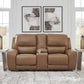 DeepWakes Power Reclining Loveseat with Console