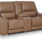 DeepWakes Power Reclining Loveseat with Console