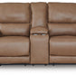 DeepWakes Power Reclining Loveseat with Console