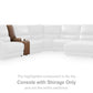 DeepWakes Reclining Sectional with Storage Console