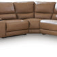 DeepWakes Reclining Sectional with Storage Console