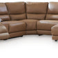 DeepWakes Power Reclining Sectional with Chaise