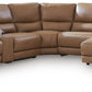 DeepWakes Power Reclining Sectional with Chaise
