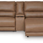 DeepWakes Power Reclining Sectional with Chaise