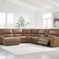 DeepWakes Power Reclining Sectional with Chaise
